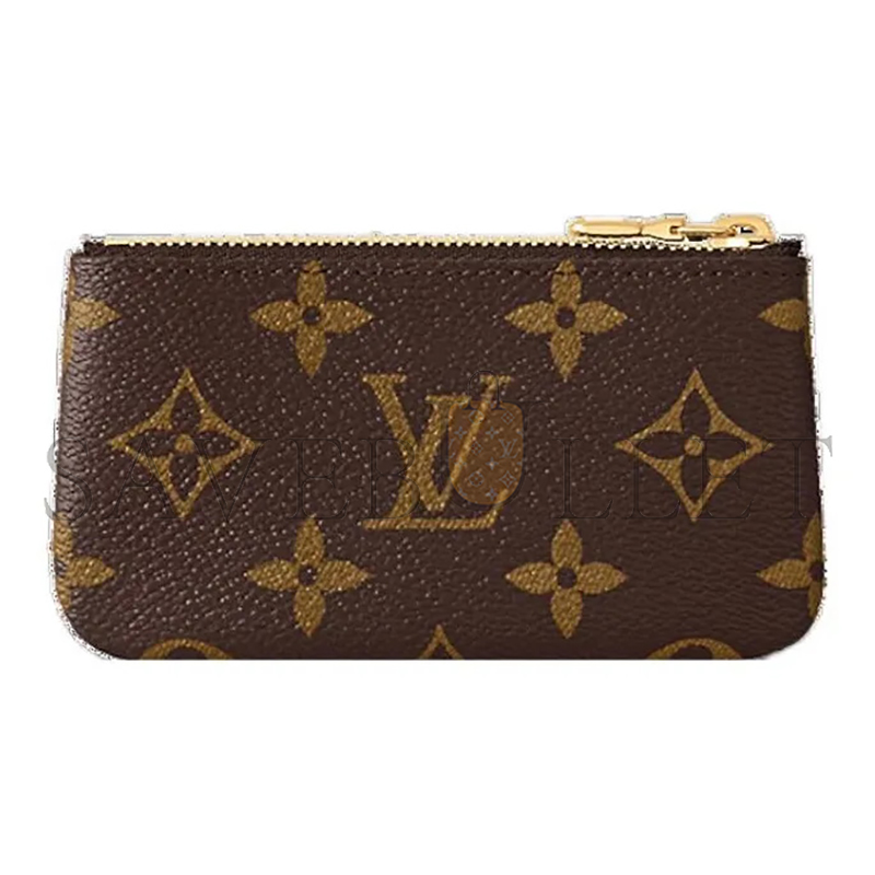 LOUIS VUITTON KEY POUCH COATED CANVAS M82620 (12*7cm)